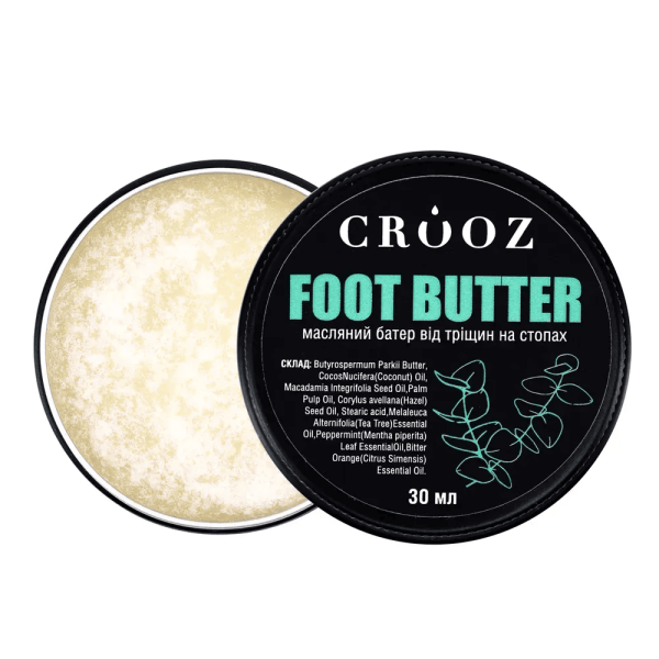 Масляний батер від тріщин на стопах Crooz Foot butter 30мл