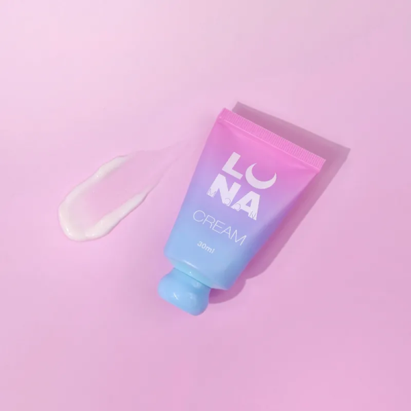 Крем ламелярний зволожуючий з ароматом полуниці з вершками Luna Hand Cream Strawberry Dessert 30мл