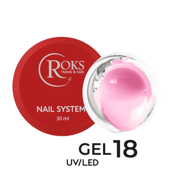 Гель для ногтей Roks Builder 18, 30мл