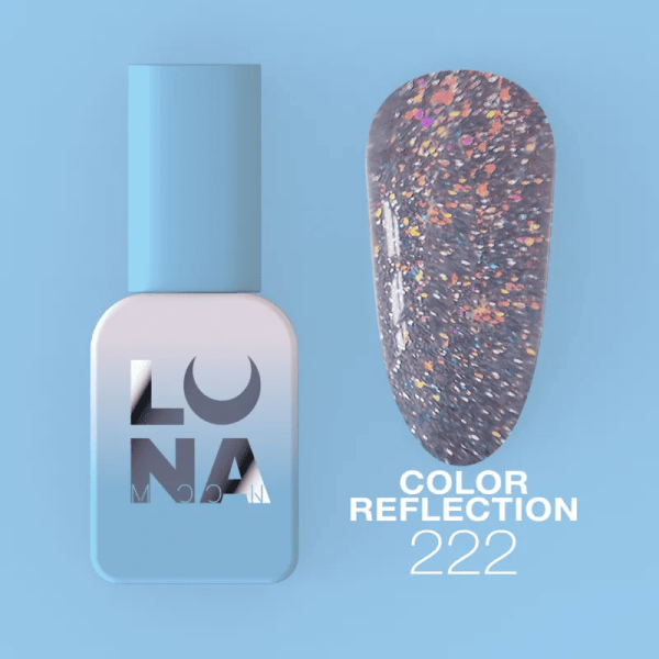 Гель-лак Luna Color 222 світловідбиваючий хамелеон,  8мл
