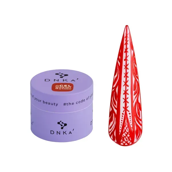 Гель-краска DNKa' Gel Paint Ethno Red 5мл