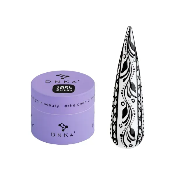 Гель-краска DNKa' Gel Paint Ethno Black 5мл