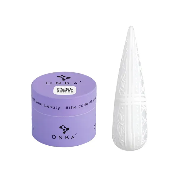 Гель-краска DNKa' Gel Paint Ethno White 5мл