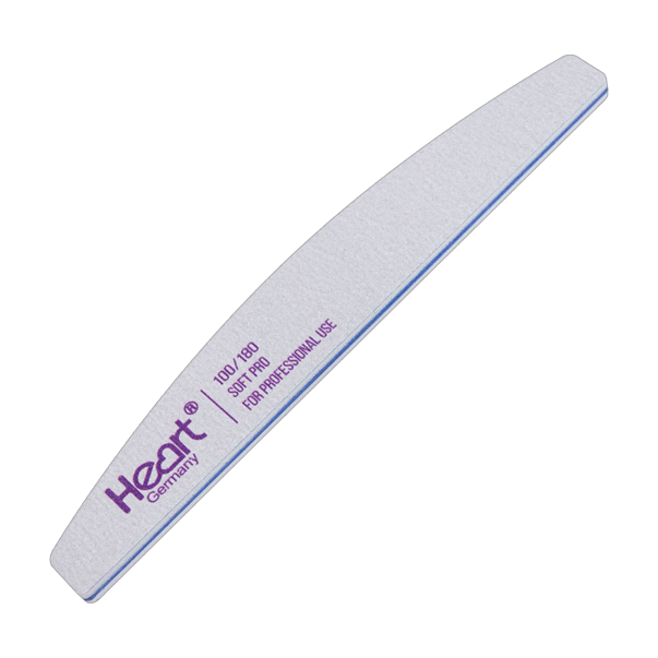 Пилочка для нігтів Heart Half SOFT PRO півмісяць 150/150 