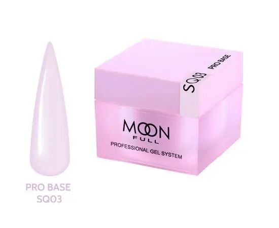База для гель-лака Moon Full Nude PRO Base SQ03, 30мл