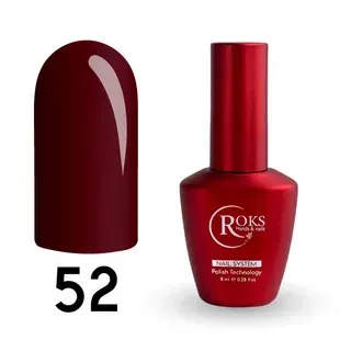 Камуфлирующая база для гель-лака Roks (Opium) French Rubber Base 52 8 мл