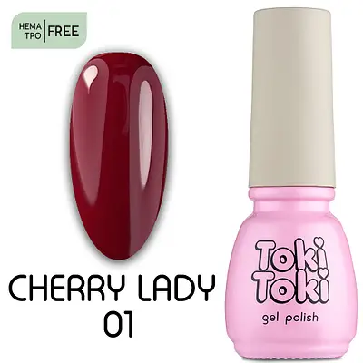 Гель-лак Toki-Toki Cherry Lady CL01 5мл