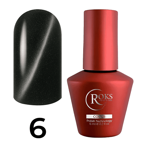 Гель-лак Roks Cat Eye Cassiopea 06, 6мл