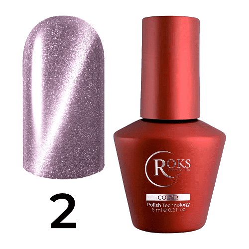 Гель-лак Roks Cat Eye Cleopatra 02, 6мл