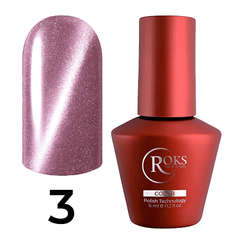 Гель-лак Roks Cat Eye Cleopatra 03, 6мл