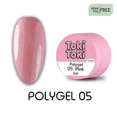 Polygel Toki-Toki 01 Nude 5мл