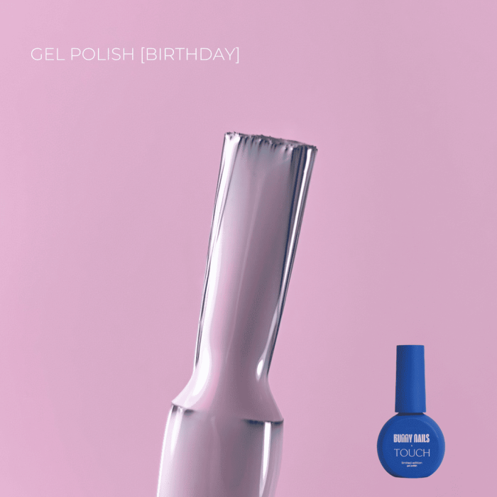 Гель-лак Touch x Bunny nails Birthday, 9мл