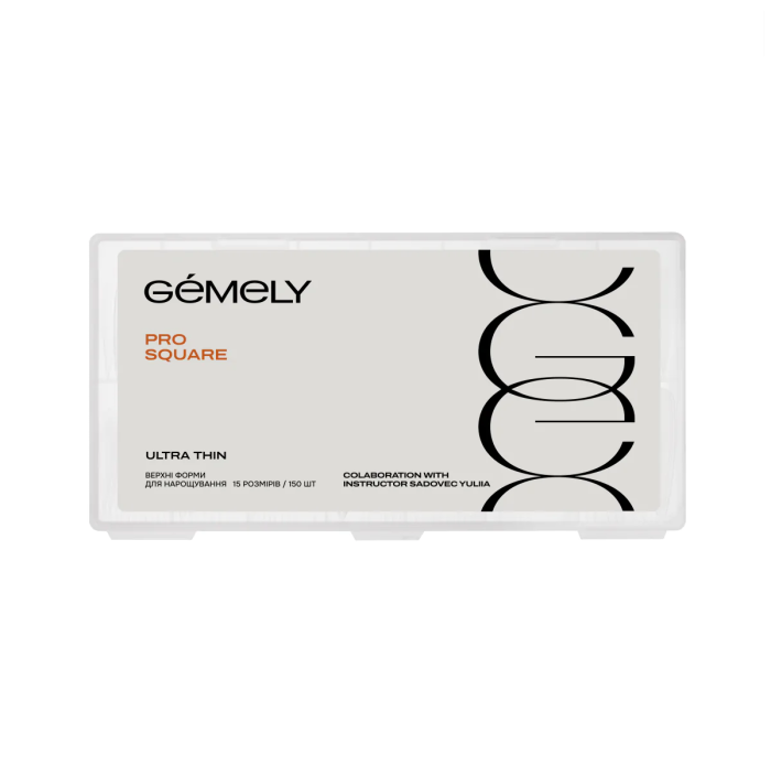 Верхние формы квадрат сверхтонкие  Gemely Pro Square Ultra Thin