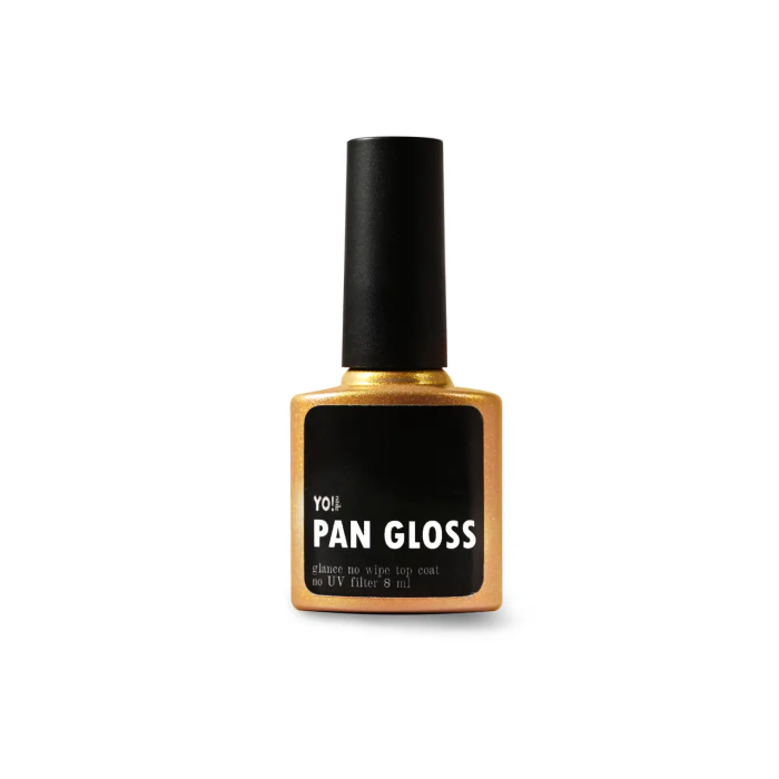 Екстремально глянсовий топ для вирівнювання Yo!Nails PAN GLOSS без липкого шару 8мл