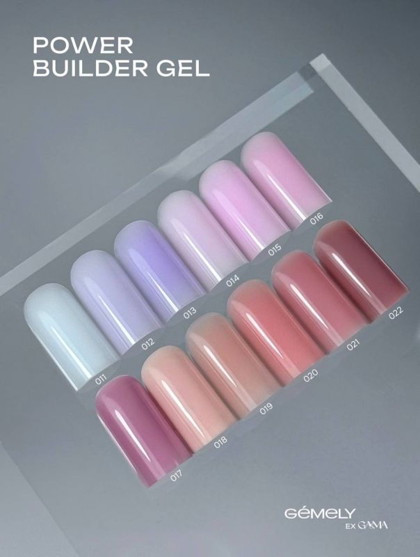 Гель GEMELY Power builder gel 19, 15мл
