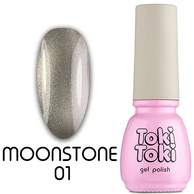 Гель-лак Toki-Toki Moonstone MS01, 5мл