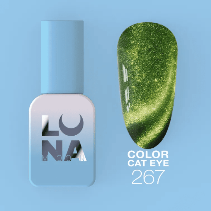 Гель-лак Luna Cat Eye котяче око 267, 8мл