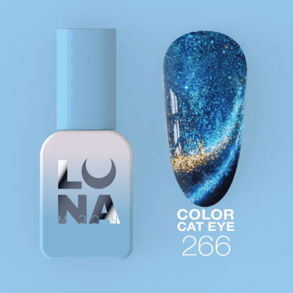 Гель-лак Luna Cat Eye котяче око 266, 8мл