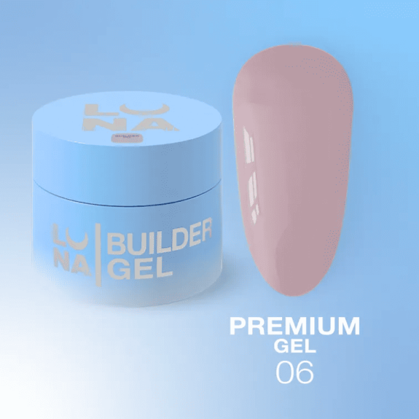 Гель для нарощування Luna Premium Gel 06