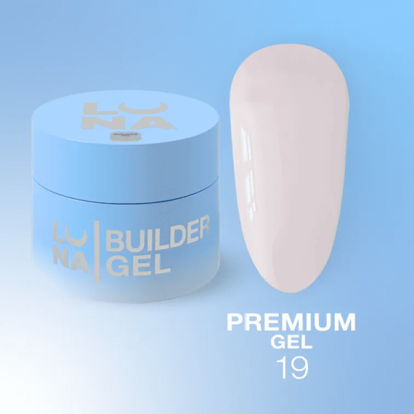 Гель для нарощування Luna Premium Gel 19 