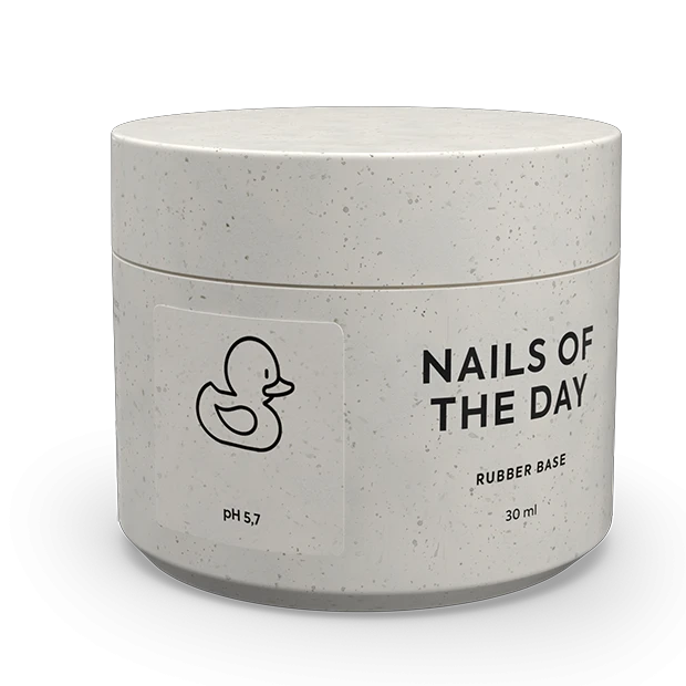 Каучукова база для нігтів NAILSOFTHEDAY Rubber base  30мл