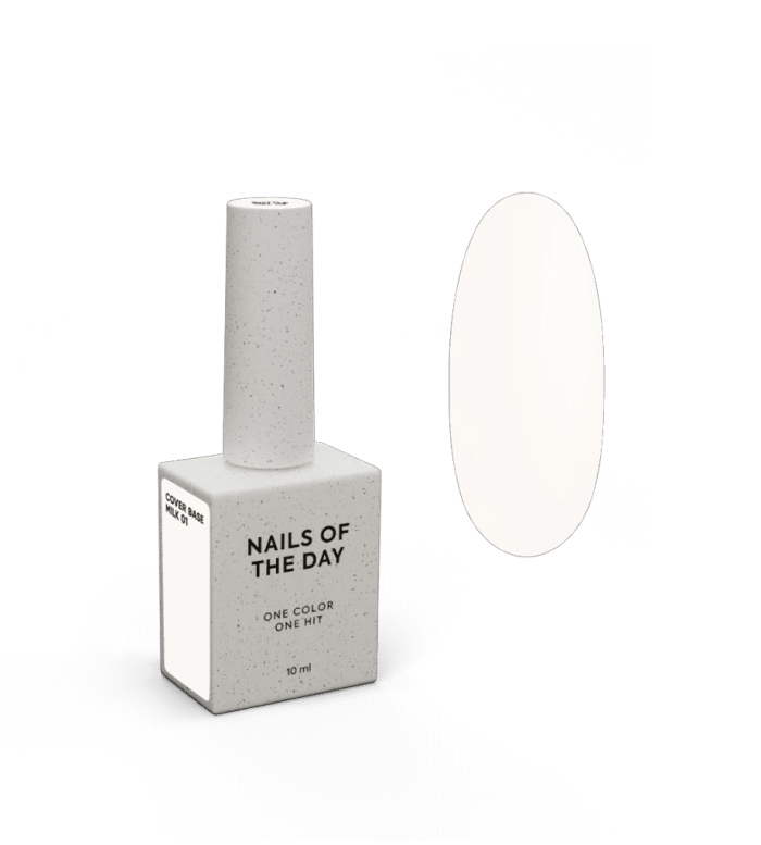 База Nailsoftheday Cover base milk 01 10мл