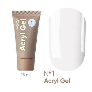 Акрил-гель Valeri Acryl Gel 15 мл №01