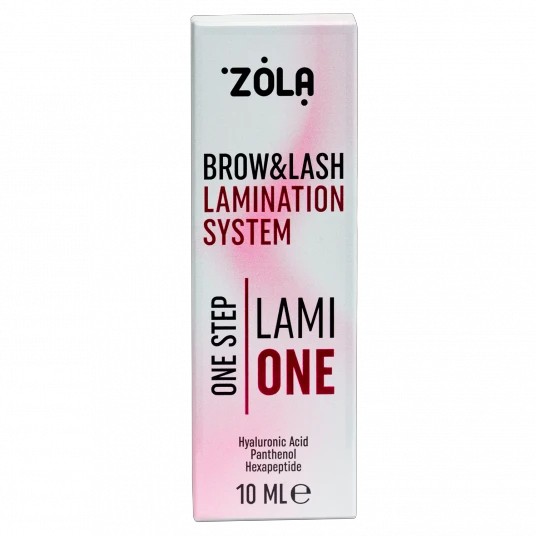Моносистема ламінування брів та вій Zola Lamione One Step 10мл
