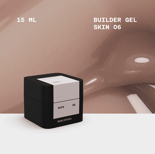 Гель Biblioteka Builder Gel 06 Skin теплий беж