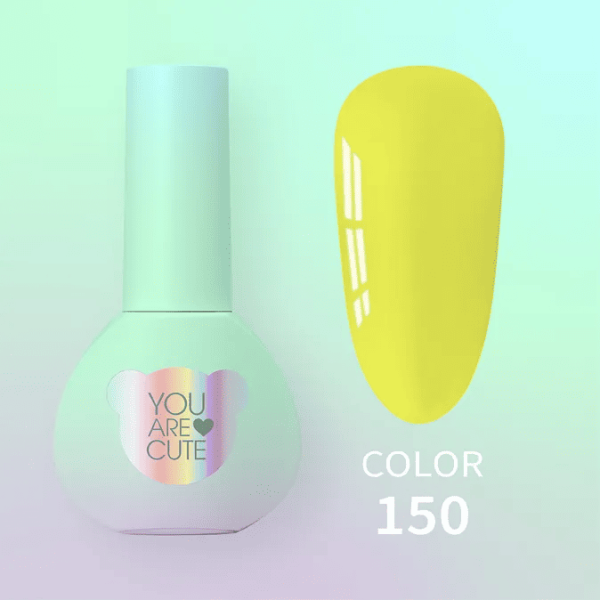 Гель-лак You Are Cute 150 яскраво жовтий,  5мл