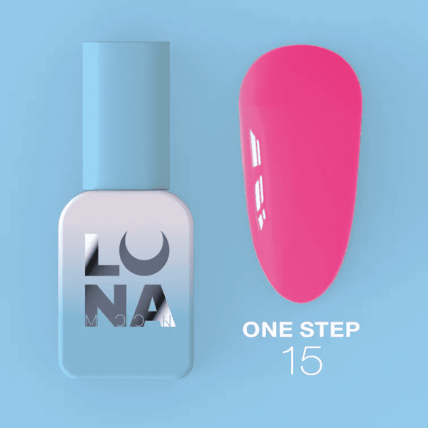 Однофазний гель-лак LUNAmoon One Step 15, 8мл