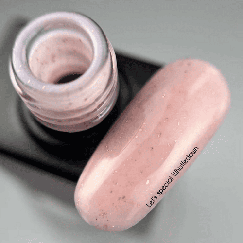 Гель-лак NailsOfTheDay 180 Whistledown  розовый с золотой поталью 10мл