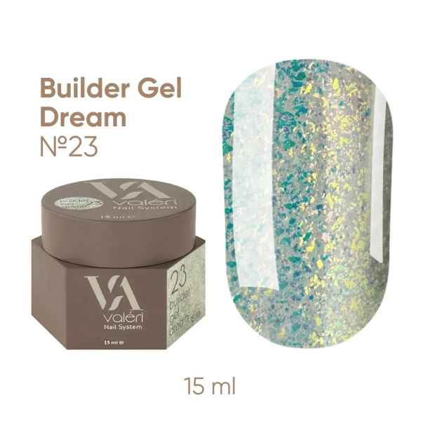 Гель Valeri Builder Dream 23, 15мл