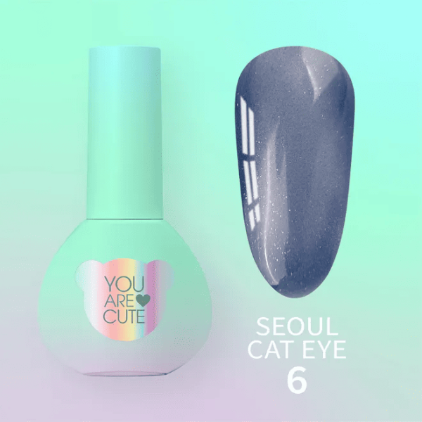 Гель-лак You Are Cute Seoul Cat Eye 06, 5мл
