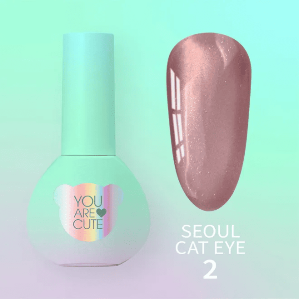 Гель-лак You Are Cute Seoul Cat Eye 02, 5мл
