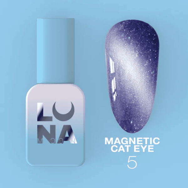 Гель-лак Luna Magnetic Cat Eye 05, 8мл