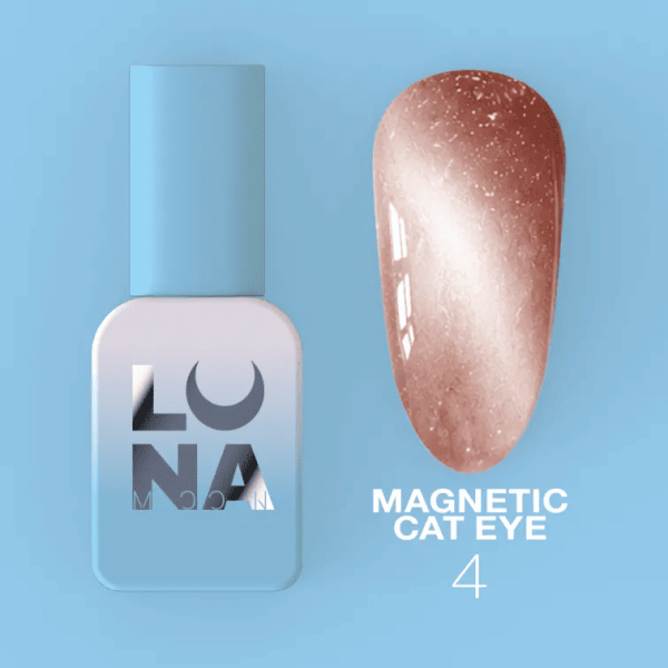 Гель-лак Luna Magnetic Cat Eye 04, 8мл