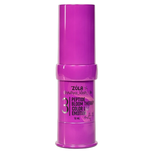 Склад для ламінування ZOLAхYuliya Lash Vin Color Lab Emotion 03 Peptide Bloom Therapy 10мл