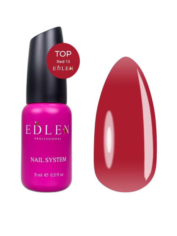 Топ Edlen cover 13 Red, 9мл