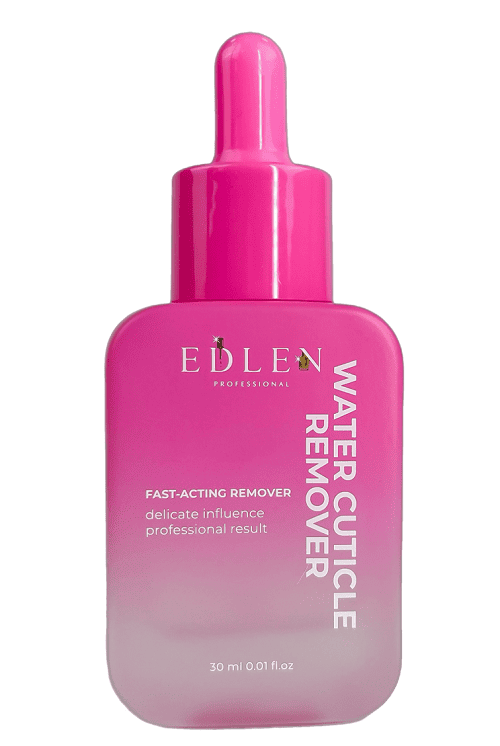 Рідкий лужний ремувер для розмʼякшення кутикули Water cuticle remover Edlen 