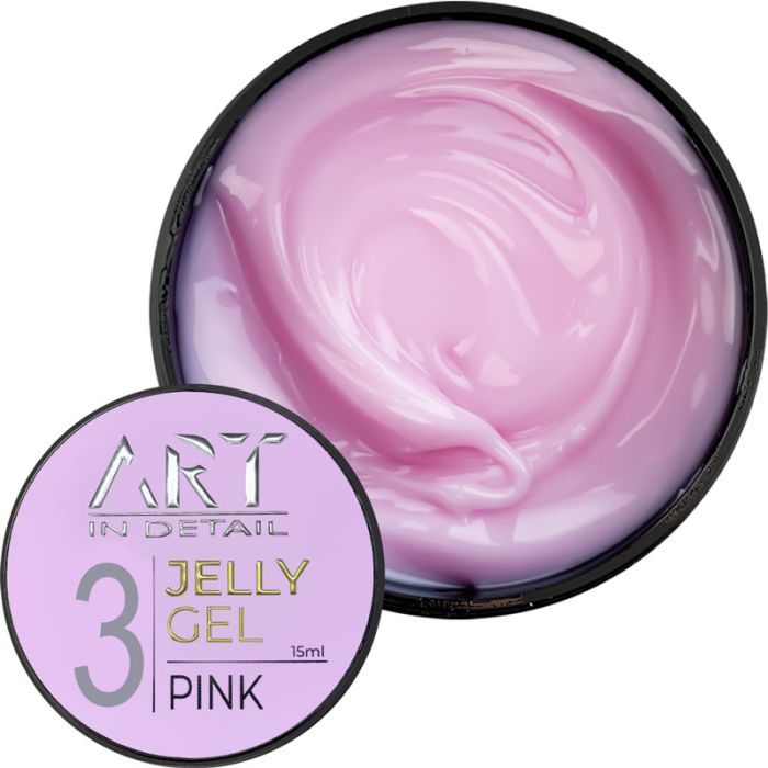 Гель желе ART Jelly Gel №3 Pink, 15 мл