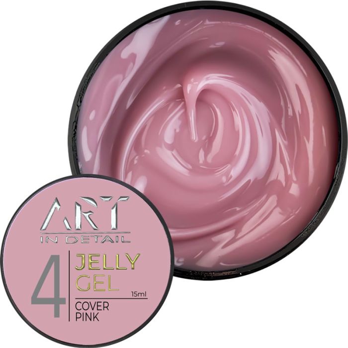 Гель желе ART Jelly Gel №4 Cover Pink, 15 мл