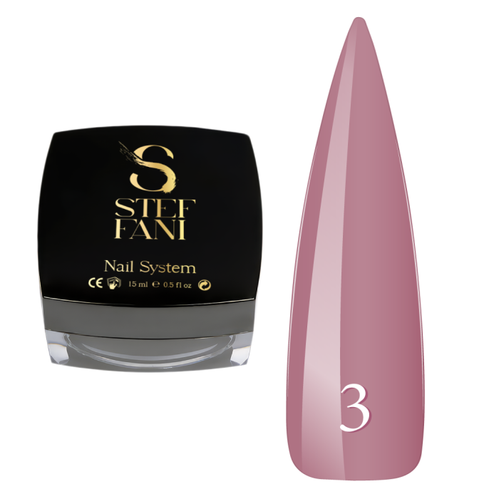 Гель желе Steffani Jelly Gel 03 темний беж 15мл
