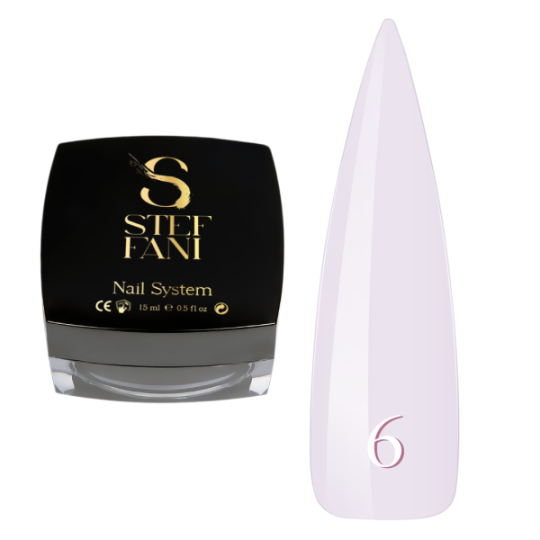 Гель желе Steffani Jelly Gel 06 молочный 15мл