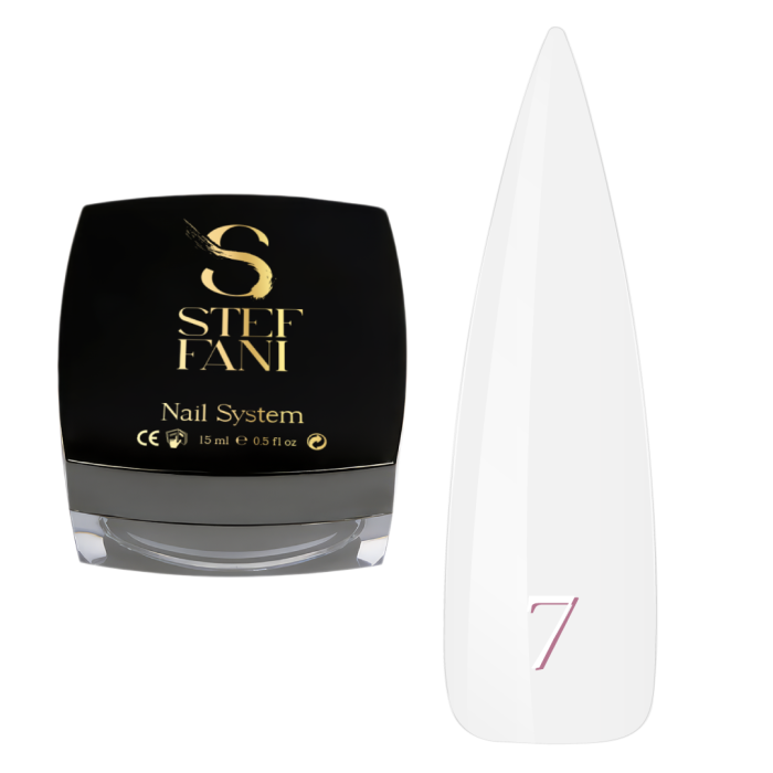 Гель желе Steffani Jelly Gel 07 білий 15мл