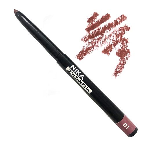 Олівець для губ Lip Pencil Nika Zemlyanikina 01