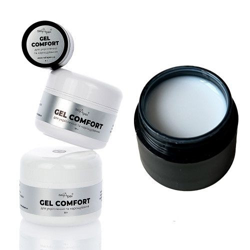 Гель без опила Nail Apex Comfort builder gel №4 молочний 30г
