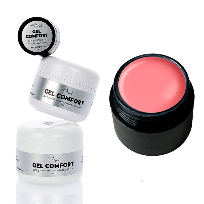 Гель Nail Apex Comfort 017 ніжно-рожевий, 30г
