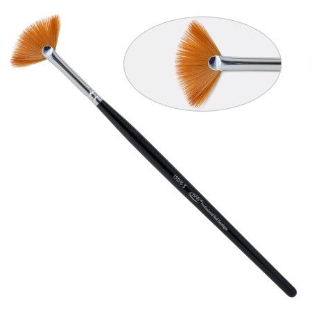 Кисть для дизайна PNB веерная 13 D.  6-s, нейлон  Nail Art Brush Fan 6-s PNB, nylon 