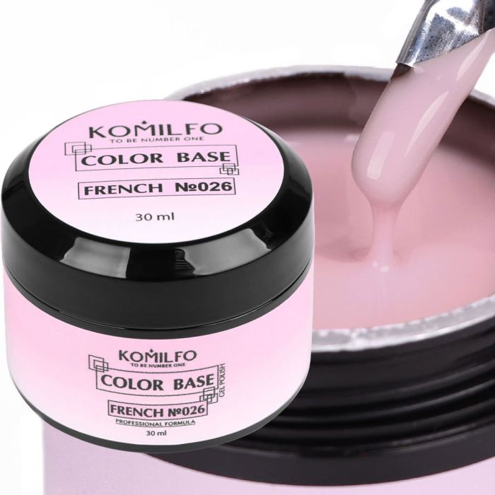 База Komilfo Color French Base 026, 30мл